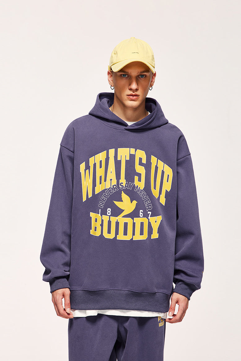 Casual Streetwear Bold Graphic Hoodie