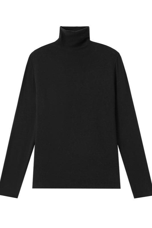 Casual Luxe Turtleneck Knitted Sweater