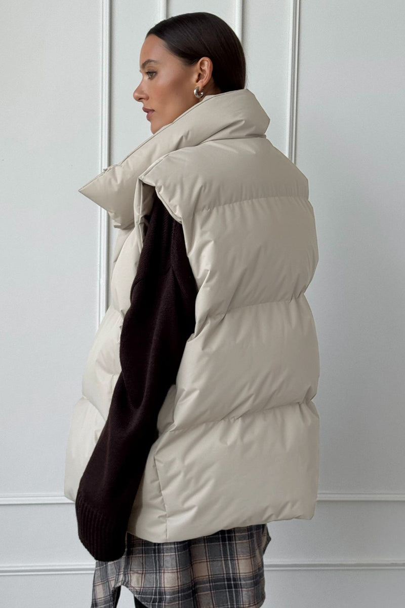 Women's Classic Layered Puffer Vest