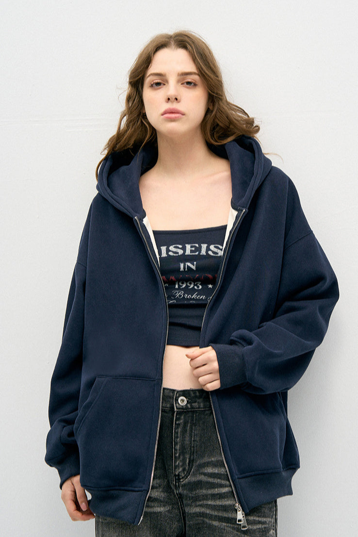 Women's Zip-Up Hoodie Casual and Cozy Outerwear