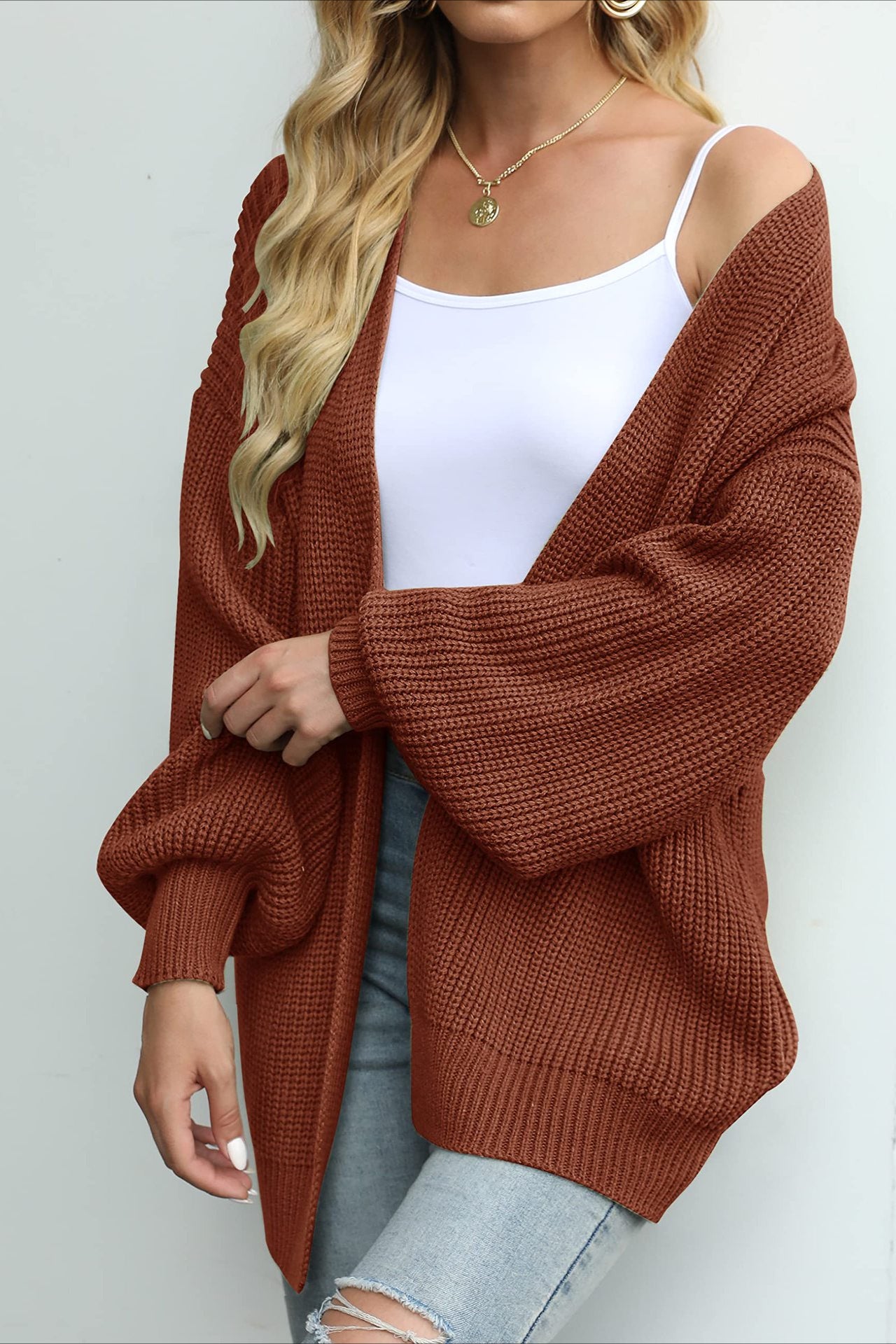 Strickcardigan Damen Offen Oversize – Gemütlicher Casual Look