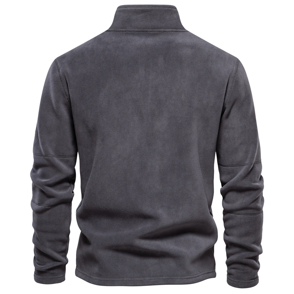 Men's Polar Fleece Half-Zip Sweatshirt