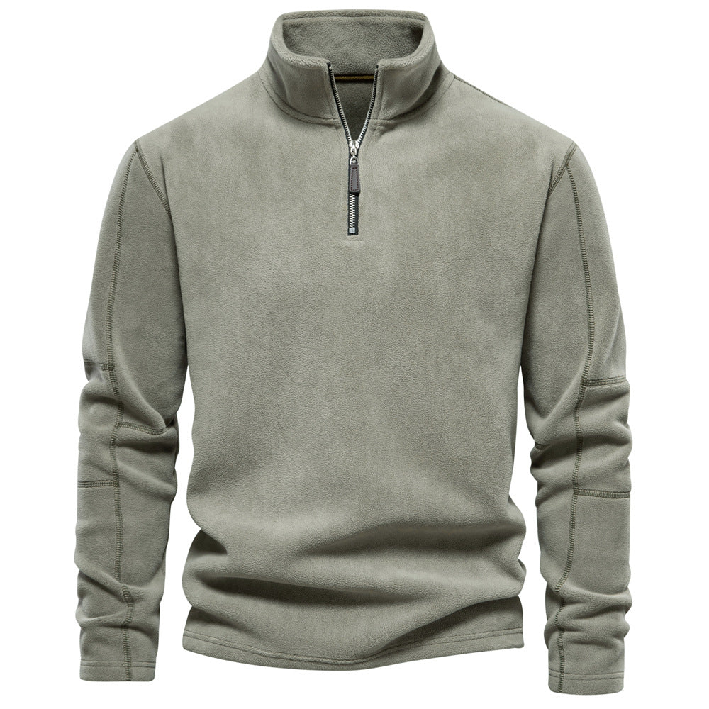 Men's Polar Fleece Half-Zip Sweatshirt