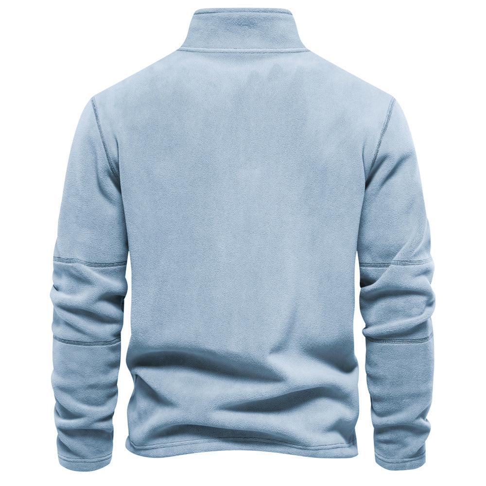 Men's Polar Fleece Half-Zip Sweatshirt