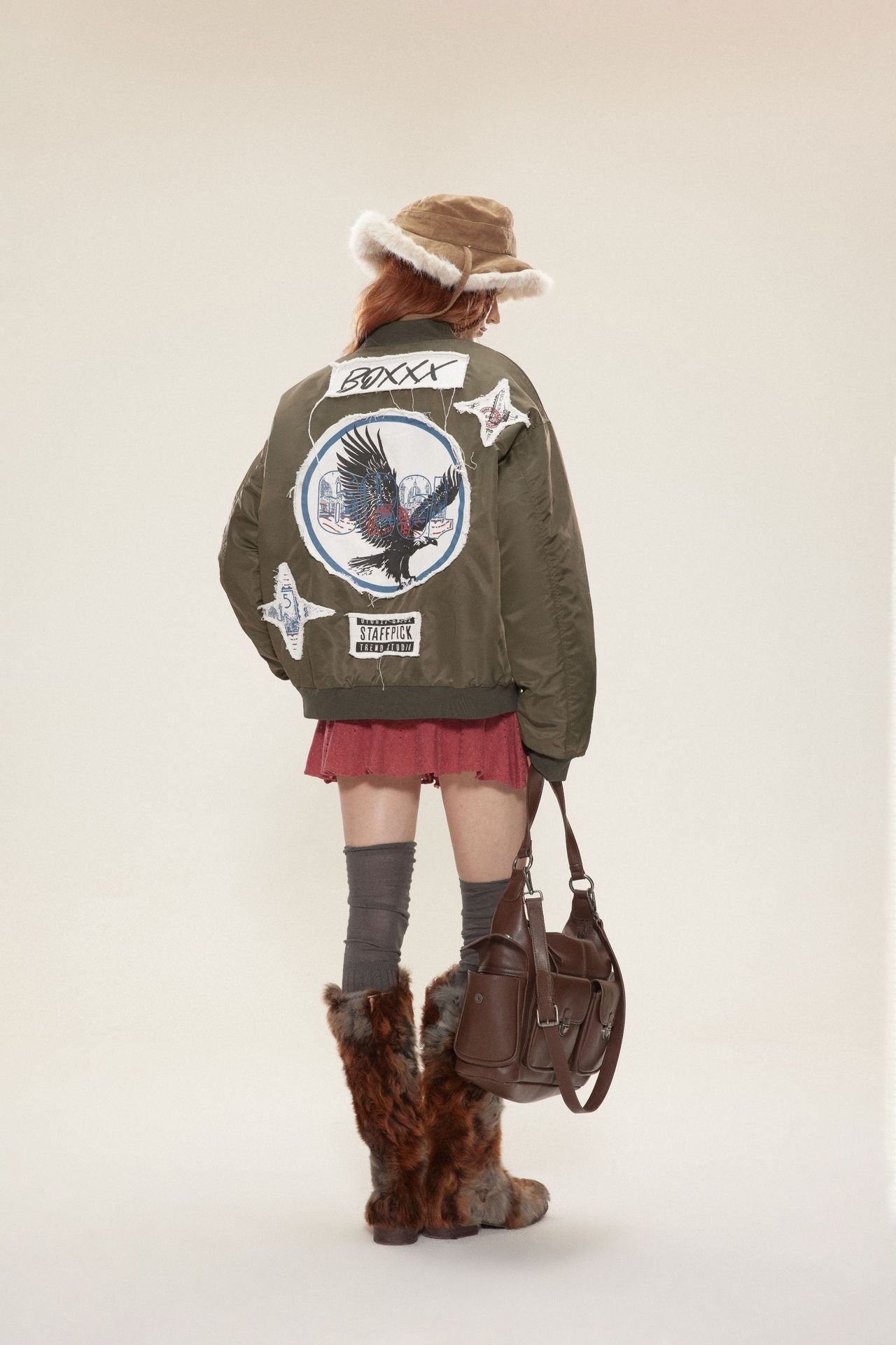 Patch Embroidered Retro Jacket