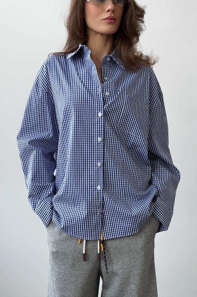 Marcellin Oversized Gingham Shirt