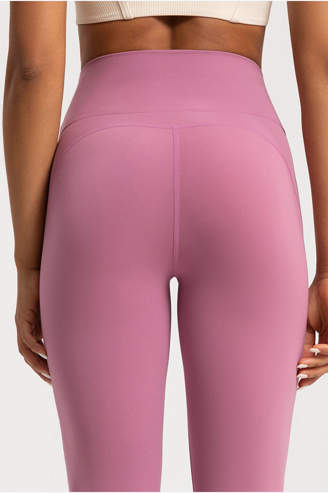 Sleek High-Waisted Flare Yoga Leggings